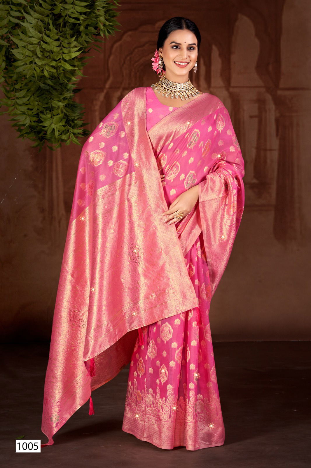 Sakshi Swarovski Vol 02 By Saroj Linen Cotton Designer Sarees Wholesale Price In Surat